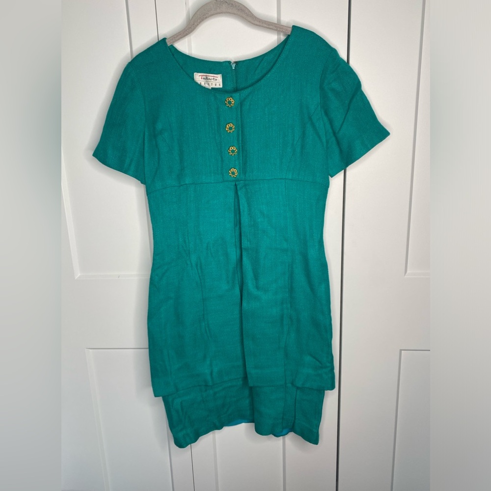 🚫SOLD🚫 Talbots Vintage Secretary 80s Dress Women’s Petite Size 6 6P